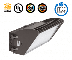 Selectable LED Semi-Cutoff Wall Pack - 28W-70W