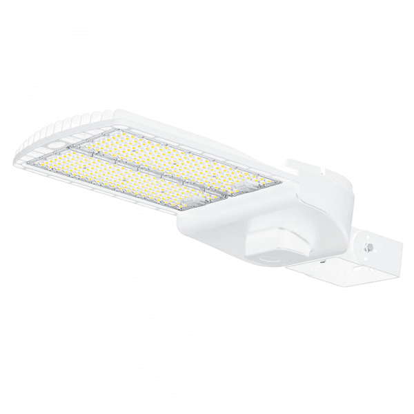 120W-300W WHITE Selectable LED Shoebox Light AC120-277V - Image 4