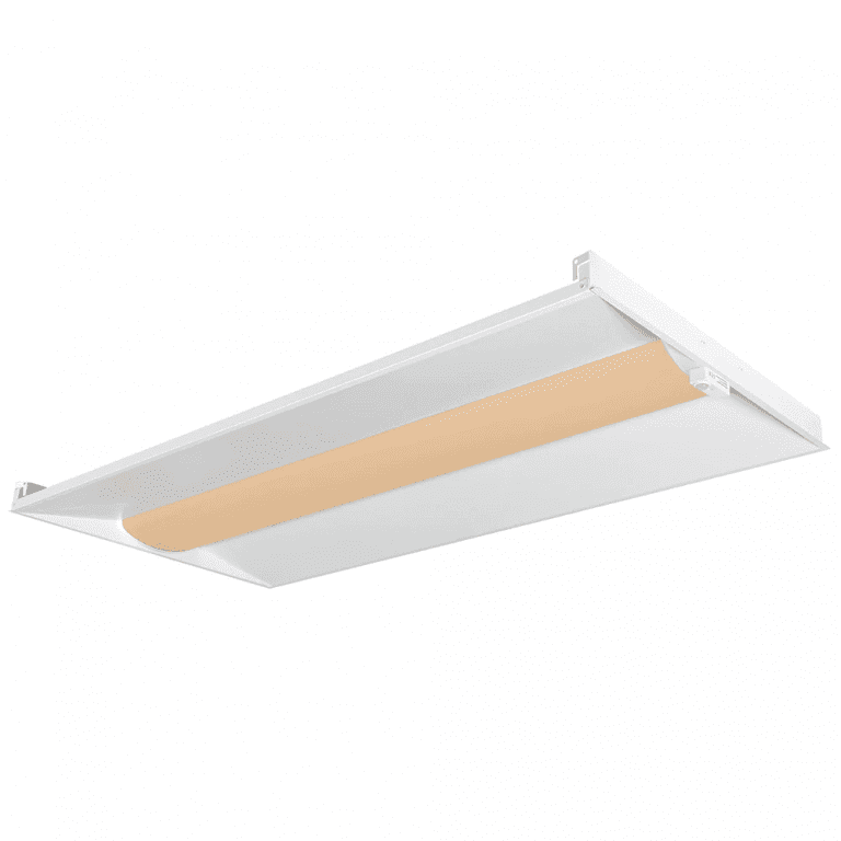 34-45W Selectable LED Troffer Light with Sensor (2' x 4') 2-PACK ...