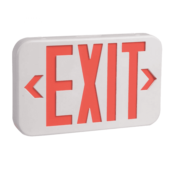 LED Emergency Exit Sign RED - (10 PCS) CASE PACK - Image 2