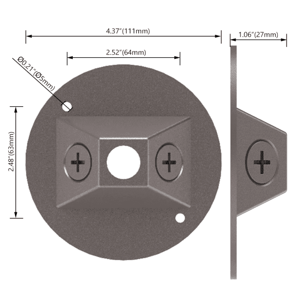 Articulation For 30W-60W Selectable LED Flood Light With Knuckle - Image 2