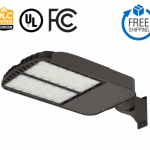 400W LED Shoebox Light AC277-480V - Brightway LED Lighting