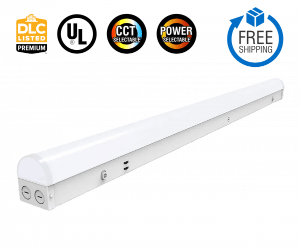 60/70/80W Tunable LED Linear Strip  Light, 8ft, 35/40/50K CCT, AC120-277V, 0-10V Dimmable