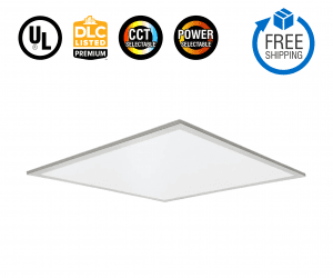15-40W Selectable Edge-Lit Light Panel CRI 83 (2' x 2')
