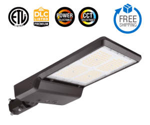 100W-150W Selectable LED Shoebox Light AC120-277V