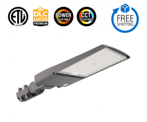 100W-150W Selectable LED Shoebox Light AC120-277V