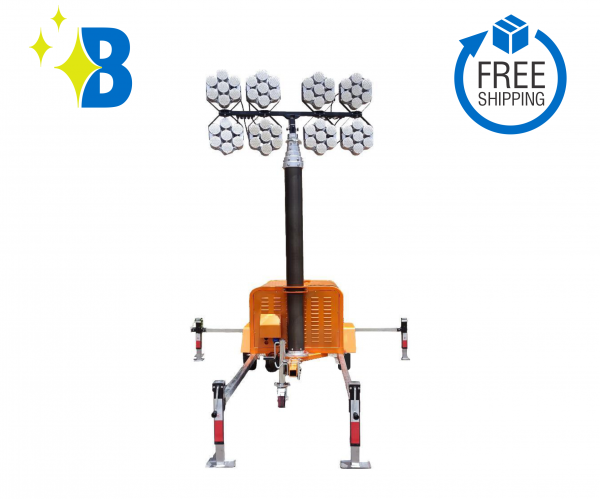 3000W LED Mobile Light Tower - LT3000