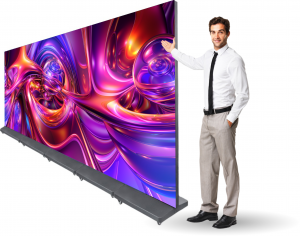 1.53mm Indoor Modular HD LED Display (5 Posters) - 2080x1248 Resolution