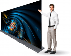 2.5mm Indoor Modular HD LED Display (5 Posters) - 1280x768 Resolution