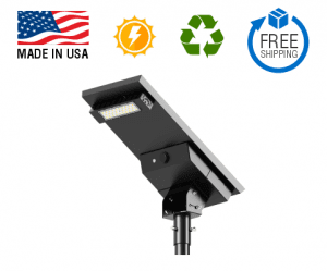 Solar Powered LED Street Light - 5000lm MADE IN USA
