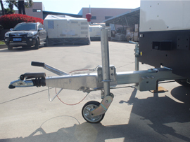 2880W Solar Powered Mobile LED Light Tower - HSL-2880B - Image 5